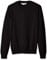 Amazon Essentials Men's Long-Sleeve Crewneck Jumper, 100% Cotton, Big & Tall Options Available, Black, XL