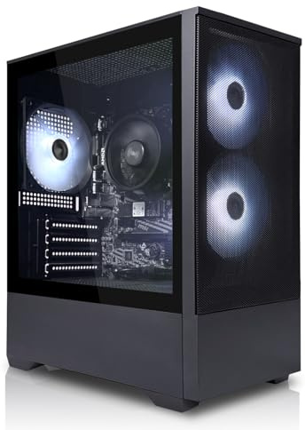 SYSTEMTREFF Office PC - Intel Core i5-12500 - 16GB RAM - 512GB M.2 SSD | Intel 6-Kern CPU bis 4.6 GHz, UHD Grafik 4K HDMI, WLAN, Windows 11, für Büro, Business