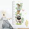 Wandtattoo Kinderzimmer Messlatte Exotik Tiere Größe messen Kinder Babyzimmer