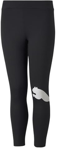 PUMA Mädchen Active 7/8 Tights G Strumpfhose, Puma Black, 128 EU
