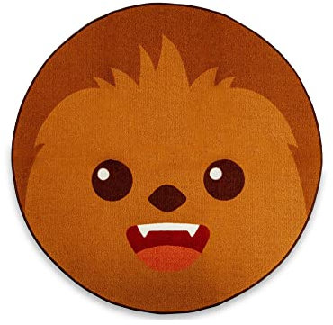 Star Wars Chewbacca Round Area Rug | 52 Inches