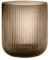 blomus -VEN- Windlicht Size L, Warmer Braunton, eleganter Blickfang als Windlicht oder Vase, Farbe Coffee (66253)