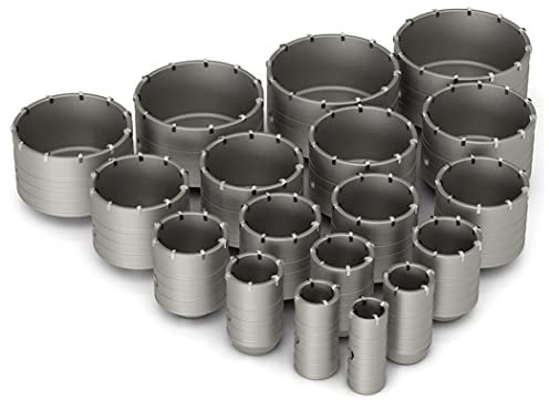SYDARSYN 105mm Betonlochsäge Beton Bohrkrone Hartmetall Kernbohrer für Backsteinbetonwänden (Verbindungsstange Nicht Enthalten)