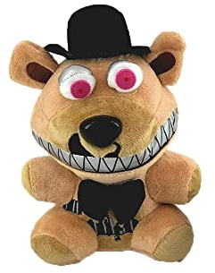 MAGIC SELECT Plushies kompatibel mit Five Night at Freddy FNAF, Nightmare Freddy Plüsch Puppe. Kuscheltier Formen und Videospiele Kuscheltiere Spielzeug Geschenke für Jungen und Mädchen