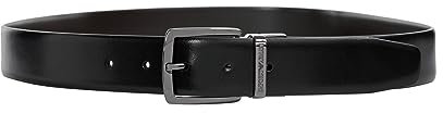 Emporio Armani herren G�rtel black - dark tan
