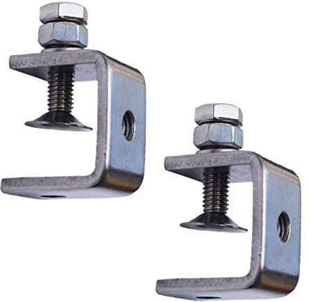 2 Pcs C Tiger Clamp Stainless Steel 30mm C Clamp Heavy Duty Home Improvement C Clamp for Home Improvement and Automotive Repair