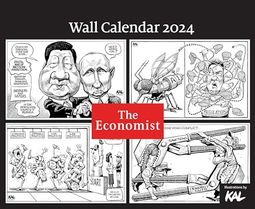 The Economist Tagebücher 2024 - A4 Wandkalender