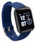 1.3 Inch Smart Watch forIOS, Waterproof Fitness Tracker, Step Count, Music Playback, Call Reminder, Message Reminder, Stylish Design, IP67 Waterproof Watch (Blue)