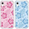 Yomjew 2 Pack Cute Clear Floral Phone Case for iPhone XR 6.1 inches, Preppy Flowers Pattern Protective Soft Slim Shockproof Yellow-Resistant Hard Back Cover for Girls Woman