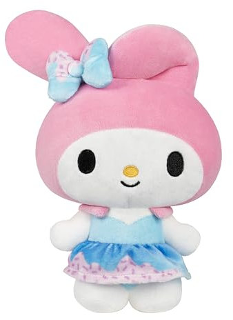 Jazwares Hello Kitty and Friends - Peluche My Melody Candy Wonderland da 20,3 cm, prodotto con licenza ufficiale Sanrio dai 6 anni in su