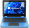 AWOW Windows Touchscreen Laptop, 2 in 1 11.6 FHD Blue 4 Core Celeron N4120 Processor 6GB RAM 128GB M.2 SSD Storage Kids Convertible Laptop