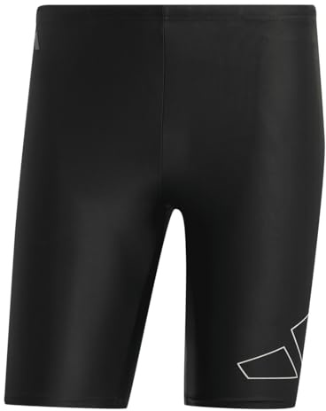 adidas Men's Big Bars Swim Jammers, Black, 34
