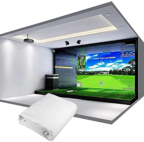 Generisch Golf -Simulator -Impact -Bildschirm - Projektionsstoff für Innen-/Außentraining - Hochwertiges Impact -Display für die Heimschwung -Übung