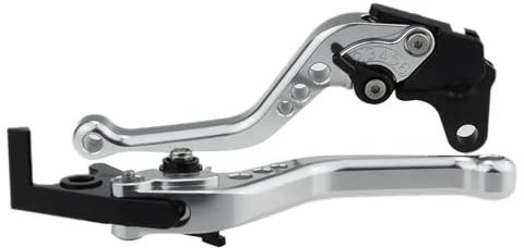RESPUNEKBAH Moto Breve Lungo Leve Freno Frizione Regolabile per Vespa PX per Modelli A Disco LML 125 150 200 per Star PX125 PX150(Short,9)