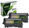 callmenew 2X Toner kompatibel mit Brother TN-2010 DCP 7055 7057 HL-L 2130 2132 2132 2135 - je 1.000 Seiten