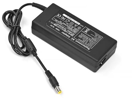 AKNOQNTM 100V ~ 240V 50/60HZ 19.5V 5.2A 101W Adaptateur Secteur TV Adaptateur Secteur 6.5 * 4.4mm(UK)