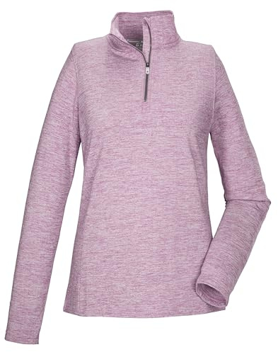 Killtec Damen Funktionsshirt/Fleeceshirt mit Stehkragen und Reißverschluss