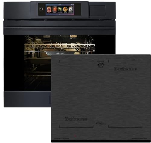 Kaiser EH 6341 Einbaubackofen Elektro-Dampfbackofen Graphitgrau Matt Moire 86 L TFT Garen + KCT 6700 FI Induktions Kochfeld Autark Herd Power Booster 60 cm