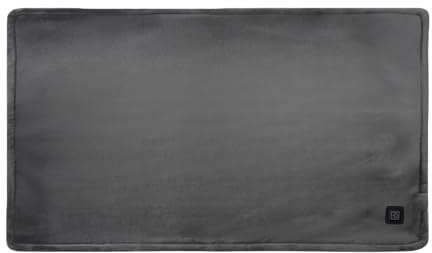 Coussin chauffant électrique portable confortable et doux pour lit avec chauffage électrique 70 x 45 cm 5 V