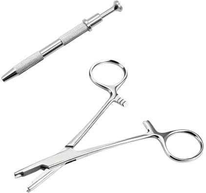 1 pcs 3 mm Piercing Zange Für Kugeln Piercing Kugel Aufdreher Piercingzange Für Kugel Zum Drehen Piecing Öffner Piecing Werkzeug Klemme Für Kugeln Und Körperteile Mit 1 Greifer Perforierwerkzeuge