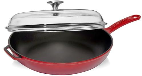 Chasseur 3129 – Cazo, Hierro Fundido, Rojo, 48 x 29 x 8 cm