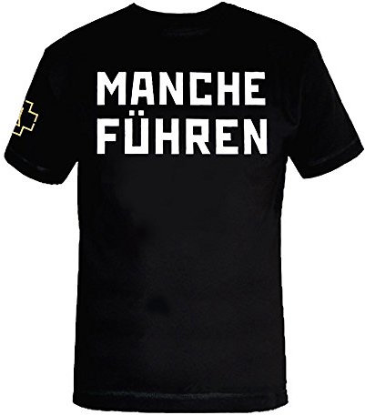 Rammstein, T-Shirt MANCHE FÜHREN MANCHE FOLGEN, XXL,Schwarz