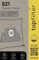 TopFilter 821, 4 sacs aspirateur pour Electrolux et Tornado boîte de sacs d'aspiration en non-tissé, 4 sacs à poussière (30 x 26 x 0,1 cm)