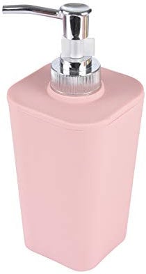 Douceur d'Intérieur Vitamine II DISTRIBUTORE di Sapone Effetto Soft Touch, Stagno, Rosa Cipria, 7.3 x 7.3 x 18 cm