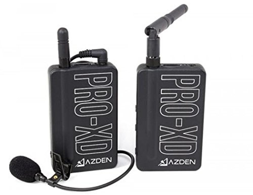 Microphone - Azden PRO-XD - Système emetteur/récepteur sans fil 2,4 GHz avec micro-cravate EX-503XD