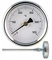 BARBECUE 1 TERMOMETRO 500 ^ GRADI SONDA LUNGA CM 10 FORNO A LEGNA I INOX
