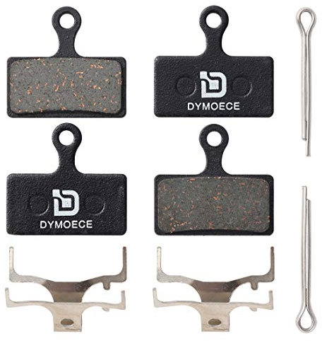 Dymoece 2 paia di pastiglie per freno a disco per bicicletta, compatibili con Shimano Deore XT XTR SLX (resina, semi-metallica, metallo sinterizzato) SCP-SLX