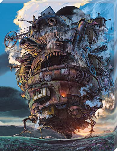 ensky - Howl's Moving Castle Artboard Puzzle (Leinwand-Stil) – Offizielles Studio Ghibli Merchandise