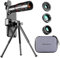 4 In 1 28x Zoom Teleobjektiv Mit Handy Halter Und Stativ Handy Kamera Objektiv Super Tele Zoom Monocular-teleskop Für Smart Telefon