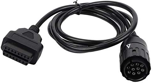 Adapterkabel, 10 Pin auf 16 Pin OBD2 Adapterkabel, stabil für Motorrad BMW