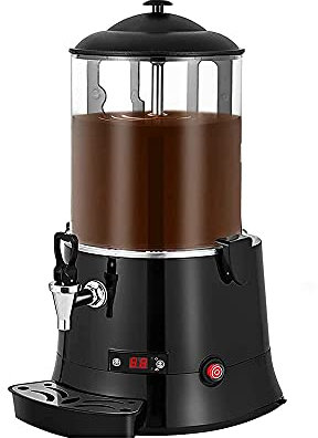 Distributore di Cioccolata Calda Professionale Commerciale, Fontana di Cioccolato,Macchina Elettrica per La Produzione di Bevande al Cioccolato, Temperatrice di Cioccolato,10L 30~90℃