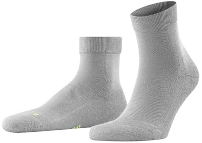 FALKE Unisex Socken Cool Kick U Sso weich atmungsaktiv schnelltrocknend einfarbig 1 Paar, Grau Light Grey 3401-O, 37-38