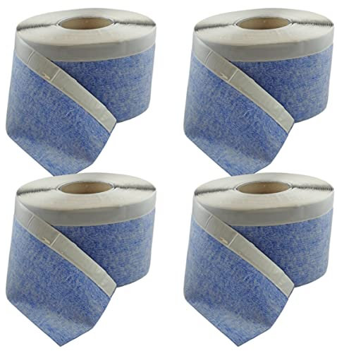 HALBAU Wannendichtband 100m mit Butylstreifen, Fugenband, Dichtungsband, Badewanne, Dusche, Balkontüren, Bauanschluss Abdichten Elastic Pro