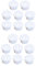 VILLFUL 16 Stk Kabellochabdeckung Aus Silikon Weißer Computertisch Weißes Netzkabel Kabeldurchführung 3/4 Zoll Usb-organizer Desktop-organizer Silikondichtung Gummi Handy Manager