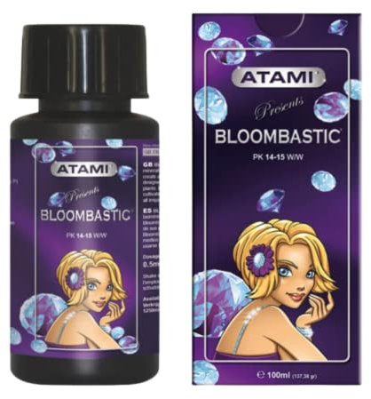 GROWMANIA Atami Bloombastic 100ml Fertilizante Orgánico | Floración y Engorde de Cogollos y Plantas | Abono con Extractos Naturales Bio Estimulantes