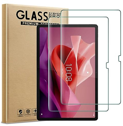 AOKUMA Verre Trempé compatible Lenovo Idea Tab Pro 12.7 2025 / Tab P12 2023, [Lot de 2] Protection d'écran Pour [0.26mm] [Extrêmement résistant aux rayures]