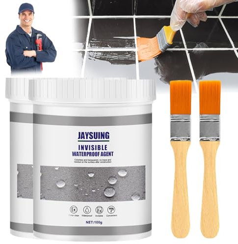 Rivestimento impermeabile trasparente, 200 ml Invisible Waterproof Agent, sigillante impermeabile per bagno, toilette, piastrelle, pareti, tetto