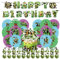 BSNRDX Ninja Turtle Themenparty-Set, 46 Stück Ninja Turtle Geburtstag Dekoration Luftballons, Party Zubehör Set Kindergeburtstag Luftballons Ninja Turtle Themenparty Pull Flag Ballon Hängender