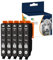 OGOUGUAN Kompatible Druckerpatronen Ersatz für Epson 33 33XL für Expression Premium XP-530 XP-540 XP-630 XP-635 XP-640 XP-645 XP-830 XP-900 XP-7100 (5 Fotos)