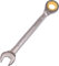 DAKCOS Llave Fija con Carraca Llave Combinada de trinquete de 18mm, Cr-V 72 deintes