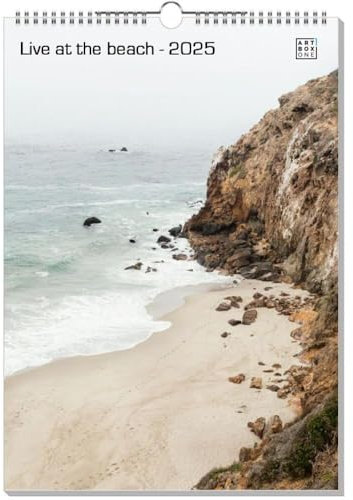 artboxONE Kalender 2026 Live at The Beach Wandkalender A3 2026 Reise/Strand und Meer
