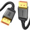 Silkland 80Gbps DisplayPort Kabel 2.1 3M DP80, [8K@240Hz 4K@540Hz 360Hz 240Hz 180Hz] DP 2.1 Kabel 16K, HDR10 FreeSync G-Sync UHBR20 Display Port Kabel für PC, 240Hz Gaming-Monitor, 5090 4090 7900XTX