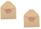 Warmhm Vintage Dankeskarten Set – 50 Stück Recycelte Kraftpapier Karten Mit Umschlägen Für Hochzeit Und Party - Um Ihren Gästen Auf Stilvolle Weise Zu Danken