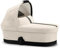 CYBEX Gold COT S Kinderwagenaufsatz, Ab Geburt bis ca. 6 Monate (max. 9 kg), Für CYBEX AVI Spin und Eezy S Twist +2, Seashell Beige