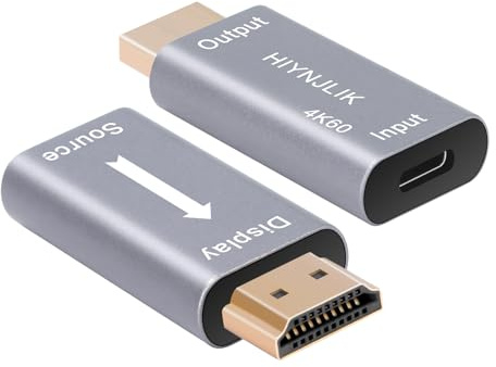 Adaptateur unidirectionnel USB C femelle vers HDMI mâle, (USB-A vers HDMI non pris en charge), 4K60 Thunderbolt 3/4 vers HDMI2.0 pour MacBook Pro/Air, Surface, Galaxy S8 à S23, iPhone 15 Series - 1