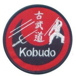 Kobudo-Aufnäher (BO, Jo, Sai)